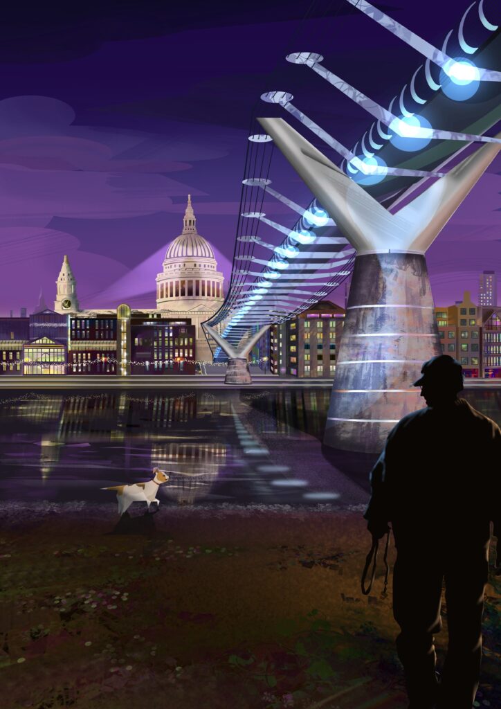 Millennium Bridge to St Pauls