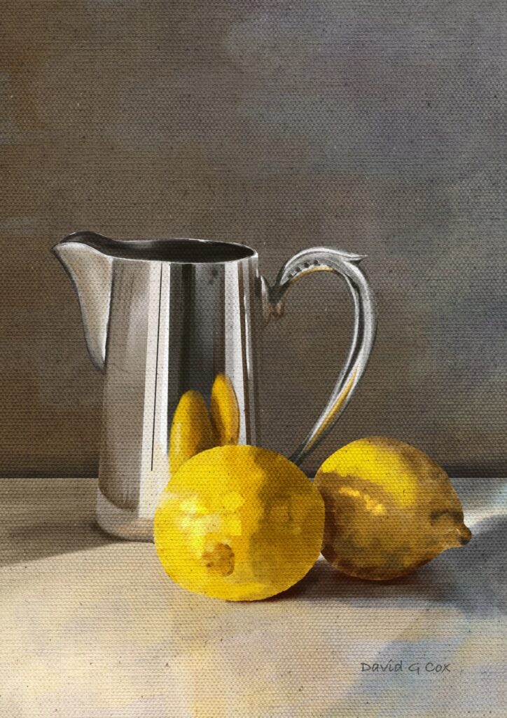 Lemons with Jug